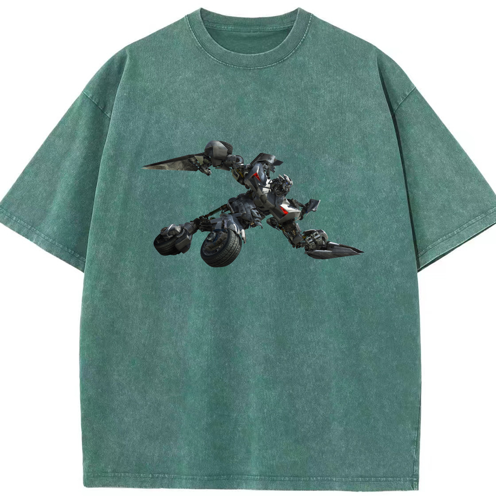 （画像用） Transformers トランスフォーマー 綿100% ヴィンテージ風 半袖Tシャツ（フロントプリント）